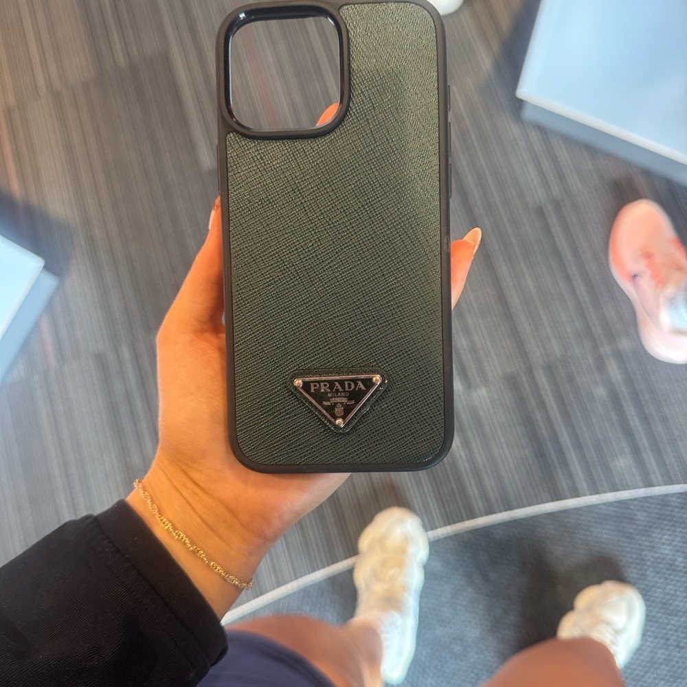 Prada Dark Green Phone Case